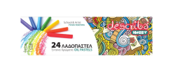Describo Λαδοπαστέλ 62x9mm 24χρ DES-2001