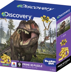 Δεσύλλας 3D Puzzle 100τμχ Discovery Tyrannosaurus Rex 13574