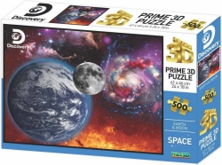 Δεσύλλας 3D Puzzle 500τμχ Earth & Moon 10081