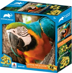 Δεσύλλας 3D Puzzle Animal Planet Παπαγάλος 48τμχ 13673