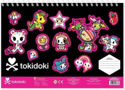 Diakakis Μπλοκ Ζωγραφ Tokidoki 23X33 40Φυλ Με Αυτοκολλητα