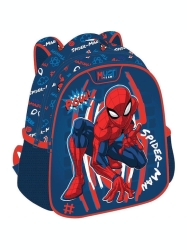 Diakakis Τσαντα Πλατης Νηπιου 27Χ10Χ31 2Θηκες Spiderman Pow
