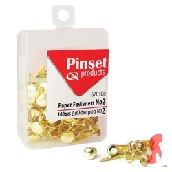 Διπλόκαρφα +EFO Νο2 100τμχ 1/2inch 14mm 670100