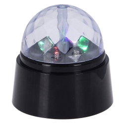 DISCO LAMP με 6 LED Περιστρεφόμενη μπαταριας 105800230