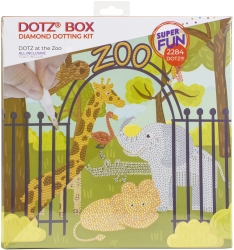 Dotz Box Κάδρο Dotz At The Zoo 28χ28 εκατοστά DBX.025
