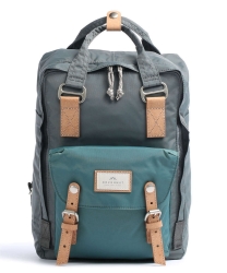Doughnut Macaroon Τσάντα Πλάτης Jungle Series Charcoal x Teal D010JG-0453-F