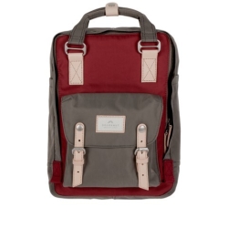 Doughnut Macaroon Τσάντα Πλάτης Wine + Grey D010-9706-F