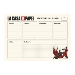 Εβδομαδιαίο Πλάνο A4 54φ La Casa De Papel
