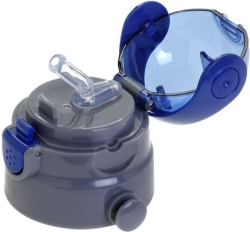 EcoLife Ανταλλακτικό Πώμα Για Θερμός Παιδικό 400ml Navy Μπλε 33-BO-0116