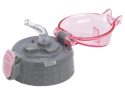 EcoLife Ανταλλακτικό Πώμα Για Θερμός Vacuum 300ml Ροζ 33-BO-0008