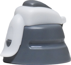 EcoLife Ανταλλακτικό Πώμα Για Θερμός Vacuum 300ml λευκό-Γκρι 33-BO-0006W