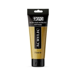 Efo Ακρυλικό Χρώμα 480 Gold 0,75 λίτρα 388480