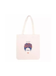 Erik Τσάντα Αγορών Shopper Οικολογική Frida Kahlo 37x39x10cm MARE0101