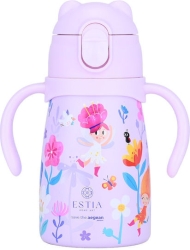 Estia Bubble Παιδικό Παγούρι Θερμός με Pop-Up Καπάκι Non Spill Fairy Tales 300ml