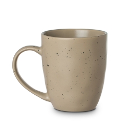 Estia Earth Dot Κούπα από Πορσελάνη Μπεζ 440ml