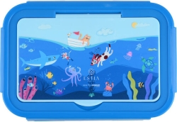 Estia Save The Aegean Πλαστικό Παιδικό Σετ Φαγητού 0.9lt Ocean Play 20 x 13.2 x 7εκ.