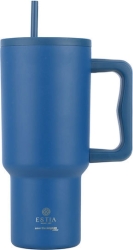 Estia Straw Tumbler Xl Sta 900Ml Denim Blue