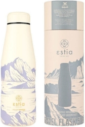 Estia Travel Flask Save Aegean Μπουκάλι Θερμός Ανοξείδωτο BPA Free ALPINE ESSENCE 500ml 01-22167