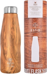 Estia Travel Flask Save Aegean Μπουκάλι Θερμός Ανοξείδωτο BPA Free Sekoya 500ml 01-16623