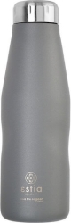 Estia Travel Flask Save the Aegean Μπουκάλι Θερμός Ανοξείδωτο 500ml Matte Grey