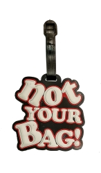 Ετικέτα Βαλίτσας Not Your Bag Μαύρη