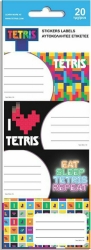 Ετικέτες Αυτοκόλλητες 20τμχ Tetris 504045