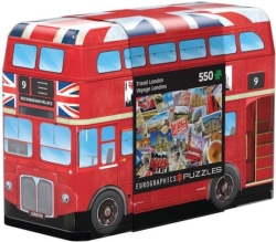 Eurographics London Bus Shaped Tin Puzzle 550 Pieces