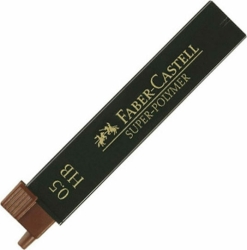 Faber-Castell 12 Μύτες Μολυβιού Super Polymer Πάχους 0.5mm Τύπου HB