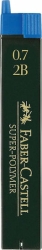 Faber-Castell 12 Μύτες Μολυβιού Super Polymer Πάχους 0.7mm Τύπου 2B