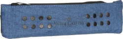 Faber Castell Κασετίνα Pouch Grip Μπλε 573151