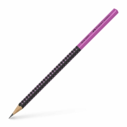 Faber Castell Μολύβι AWF Grip 2001 ΗΒ Δίχρωμο (Μαύρο & Ροζ) 517011