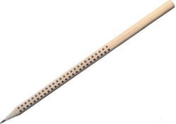 Faber Castell Μολυβι Grip Φυσικο Ξυλινο Μαύρο 217053