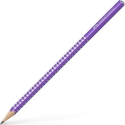 Faber Castell Μολύβι Grip Sparkle Λιλά 118204