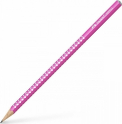 Faber Castell Μολύβι Grip Sparkle Ροζ 118212