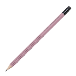 Faber Castell Μολύβι Με Γόμα Grip 2001 Ροζ Shadow 217237