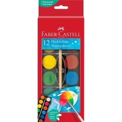Faber Castell Νερομπογιές 12χρ 125018
