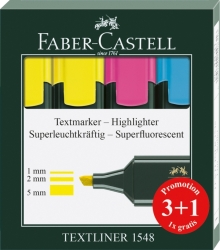 Faber Castell Υπογραμμιστές Σετ 4χρ 254831