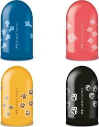 Faber Castell Ξύστρα Βαρελάκι Motif Πατουσάκια 583213