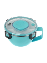 Ecolife Φαγητοδοχείο thermos μπλε 850ml με χώρισμα