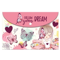 Φάκελος Κουμπί A4 Follow Your Dream 585031