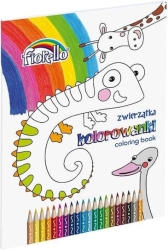 Fiorello Βιβλίο Δραστηριοτήτων-Ζωγραφικής Animals 150-1414