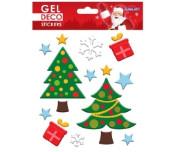 Global Gift Χριστουγεννιάτικα Sticker Gel Deco Έλατο 13x17cm 310595