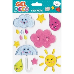 Global Gift Sticker Gel Deco Καιρός 13x17cm 320512
