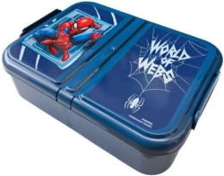 GIM Φαγητοδοχείο Με 3 Χωρίσματα Spiderman 557-00262