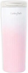 Gim FunkyFish Παγούρι απο Ανοξείδωτο Ατσάλι Gradient Pink 500ml 300-30152