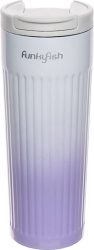 Gim FunkyFish Παγούρι απο Ανοξείδωτο Ατσάλι Gradient Purple 500ml 300-30153