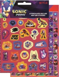 Gim Max Αυτοκολλητα Sonic Prime 775-40279