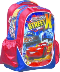 GiM Τσάντα Πλάτης Δημοτικού Cars StreetX 341-52031