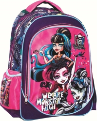 GiM Τσάντα Πλάτης Δημοτικού Monster High 349-81031