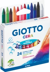 Giotto Cera Κηρομπογιές 8,5mm 24χρ 282200